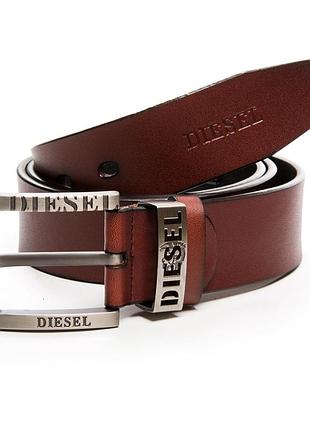 Podium ремень мужской кожа ds-3724 light-brown