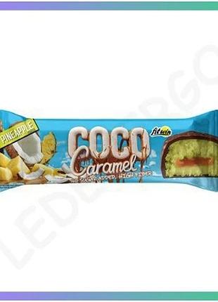 Кокосовые батончики без сахара cococaramel 20x40г с карамельной начинкой для сладкого перекуса sku_dsn_2023-10-2666