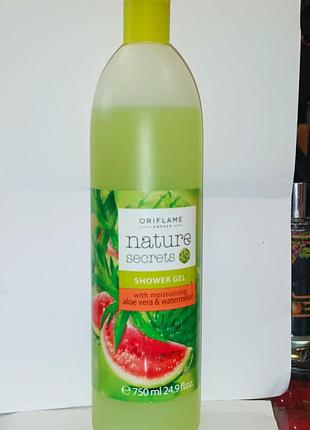 🌿✨ гель для душа oriflame «арбуз и алоэ», 750 мл ✨🍉