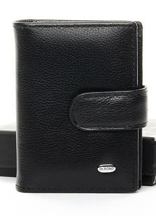Podium кошелек classic мужской кожа dr. bond m21 black