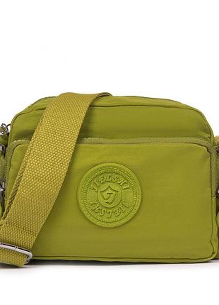 Podium сумка жіноча текстиль поліамід jielshi 1886 pea green