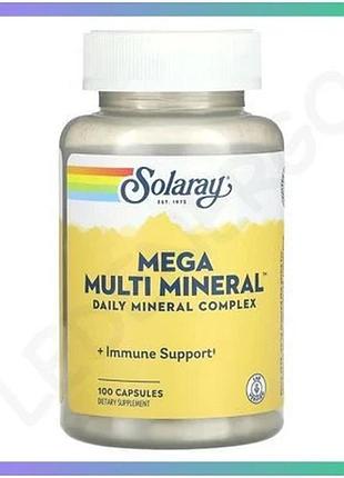 Мультивітамінний комплекс multi mineral 100 капсул підтримка імунітету дієтична добавка для здоров'я sku_dsn_2023-10-6961