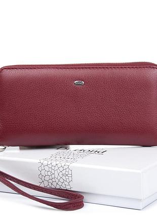 Podium гаманець classic жіноча шкіра dr. bond w38 wine-red