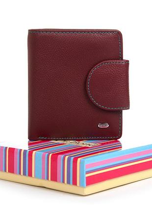 Podium кошелек rainbow женский кожа dr. bond wrs-415-1 wine red