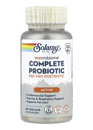Пробіотики complete probiotic active 30 капсул для здоров'я травлення і підтримки імунітету sku_dsn_2023-10-7415 3