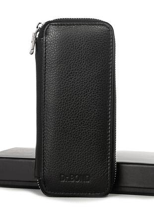Podium кошелек classic мужской кожа dr. bond m3047 black