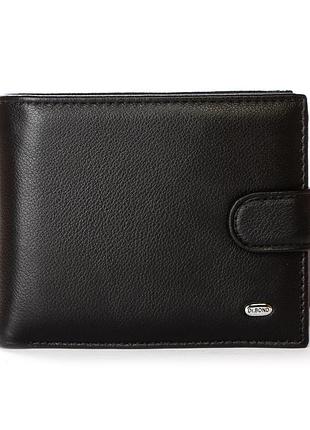 Podium кошелек classic мужской кожа dr. bond m30-1 black