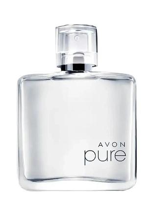 Туалетная вода avon pure for him, 75 мл новая в упаковке