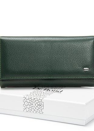 Podium кошелек classic женский кожа dr. bond w46 green