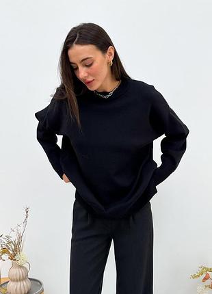 Джемпер мия черный art knit 2