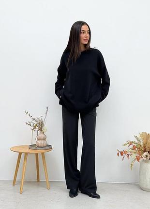 Джемпер мия черный art knit 4
