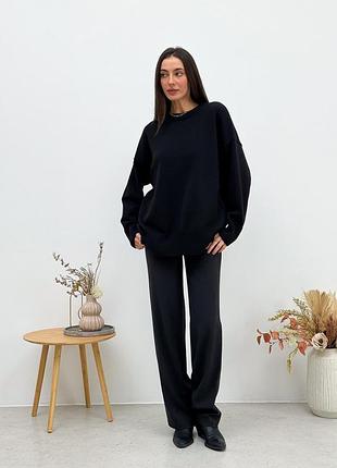 Джемпер мия черный art knit 5