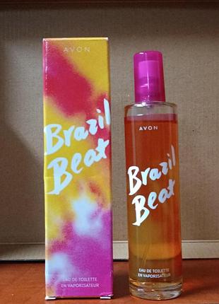 💃🌴 туалетная вода женская brazil beat avon, 50 мл — раритет, оригинал снят с производства 🌴💃