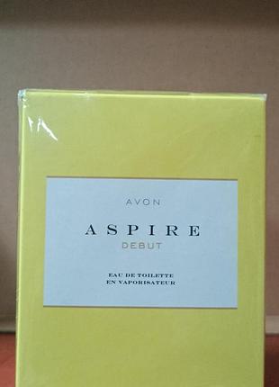 Парфумерна вода avon aspire debut 50 мл раритет оригінал