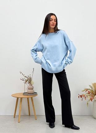 Джемпер мия голубой art knit 2