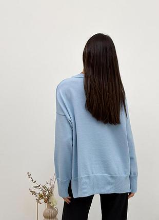Джемпер мия голубой art knit 5