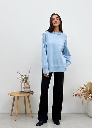 Джемпер мия голубой art knit 7