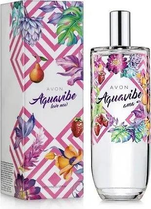 Туалетная вода avon aquavibe love now,, 100 мл раритет оригинал