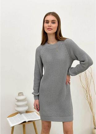 Платье вязаное cotton art knit