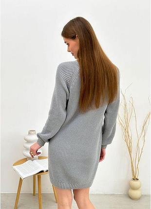 Платье вязаное cotton art knit 3