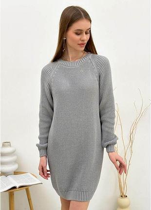 Платье вязаное cotton art knit 4