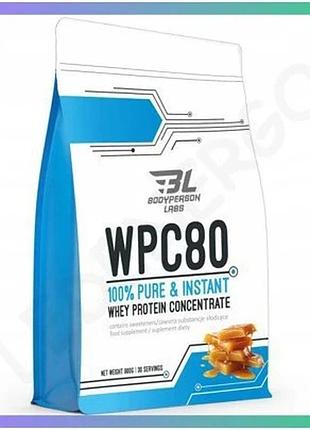 Протеїн wpc80 900г солоний карамель bodyperson labs 22,5г білка для нарощування м'язової маси спортивн sku_dsn_100-39-5963095-20