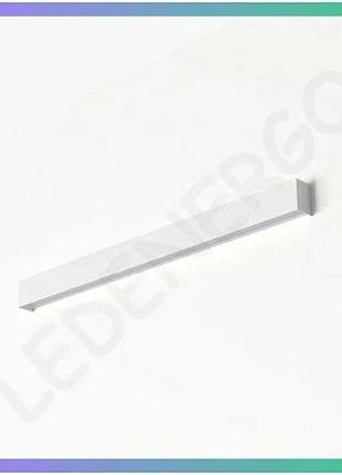 Бра straight wall oledim белый 16вт для освещения прикроватной зоны настенное светильник sku_nd-7567
