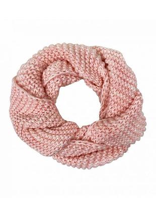 Снуд детский вязанный персиковый art knit