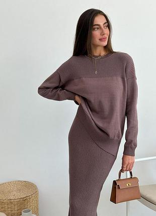 Джемпер katrin шоколад art knit