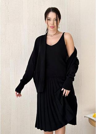 Кардиган жіночий joy чорний art knit