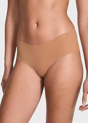Безшовні трусики чіки no-show lacie cheeky victoria's secret світло-коричневий s