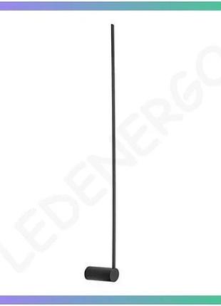 Бра arm led черный 14вт для прикроватной зоны современный светильник с led-модулем