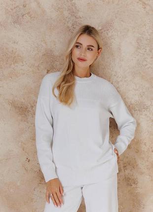 Джемпер katrin білий art knit