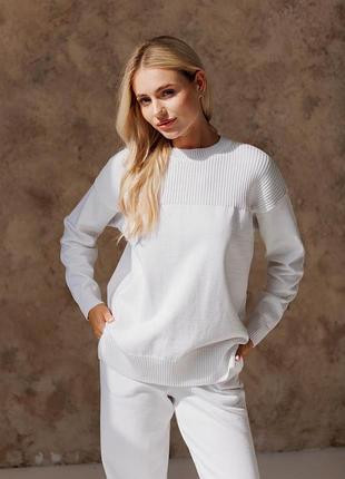 Джемпер katrin белый art knit 8