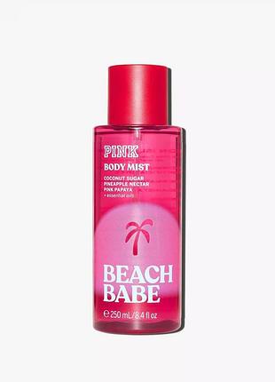 Парфюмированный спрей для тела beach babe pink & victoria's secret
