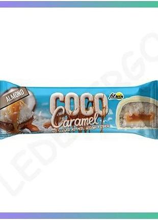 Кокосовые батончики без сахара cococaramel с карамельной начинкой 20x40г полезный перекус для здоровья sku_dsn_2023-10-2667