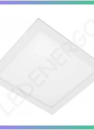 Светильник led gtv matis plus 24w врезной квадратный белый 4000k для потолка освещение sku_oledim_ld-maw24w-nbp