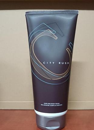 🌆✨ мужской шампунь-гель avon city rush, 200 мл