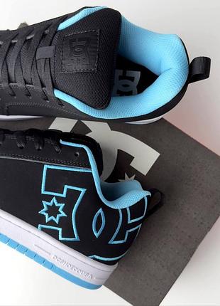 Dc shoes court graffik black sky white