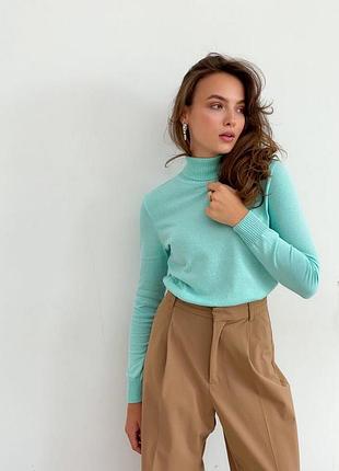 Гольф жіночий мята art knit