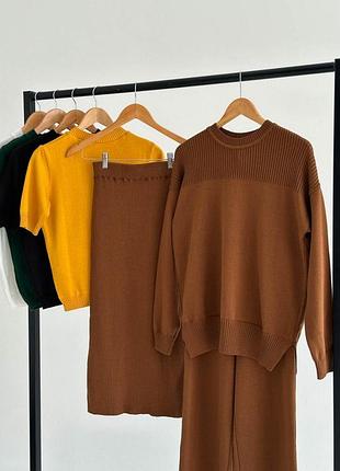 Джемпер katrin корица art knit 6