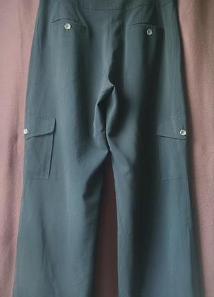 Брюки карго широкие max mara р. l-xl 2