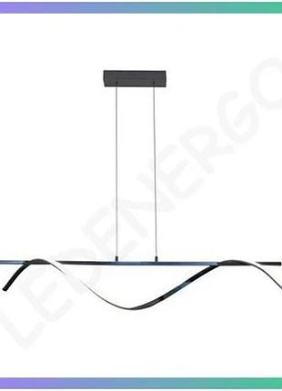 Люстра goldlux rumba хром led 23вт современная потолочная светильник для дома и офиса sku_gl-331076