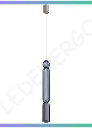 Люстра singles nowodvorski синяя 10вт для освещения интерьера стильная потолочная лампа sku_nd-12196
