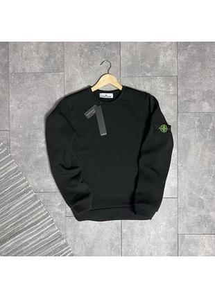Світшот stone island на флісі зима,бавовна