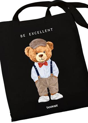 Эко-шоппер bookopt вк4057 teddy bear (be excellent) черный