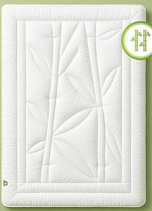 Одеяло бамбуковое всесезонное ideia bamboo 200х220 см, искусственный пух, ткань с бамбуком, антиаллергенное, гипоаллергенное