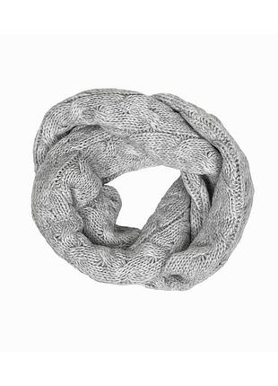 Снуд дитячий коса сірий art knit