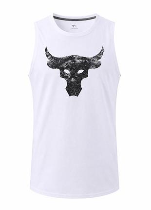 Майка under armour белый l
