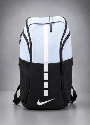 Рюкзак nike черный с голубым